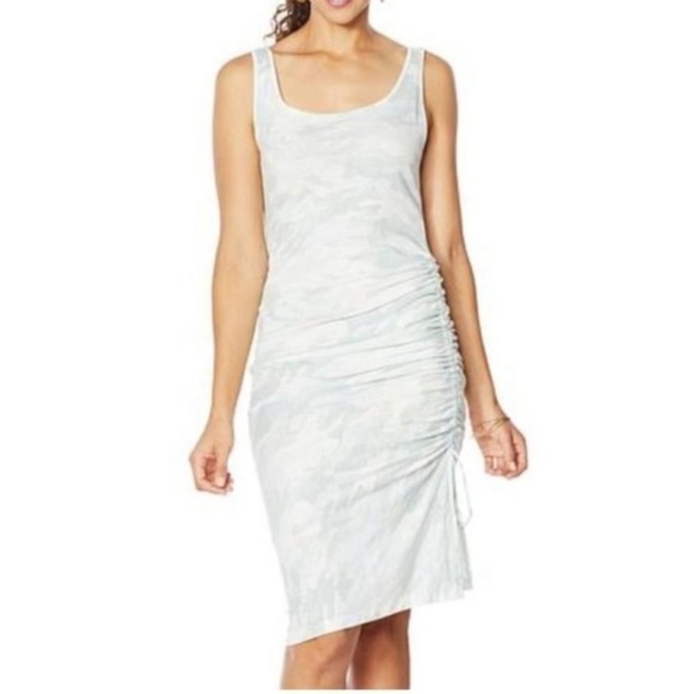 NWT Skinnygirl Connie Side Ruched Midi Tank Dress size S